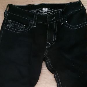 True religion black jeans